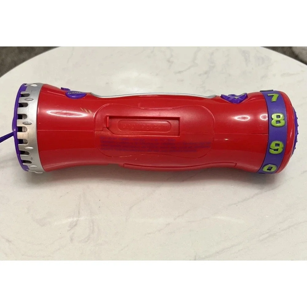 LeapFrog Turbo Twist Math Quantum Leap Red Handheld Learning Game Grades 3 & 4